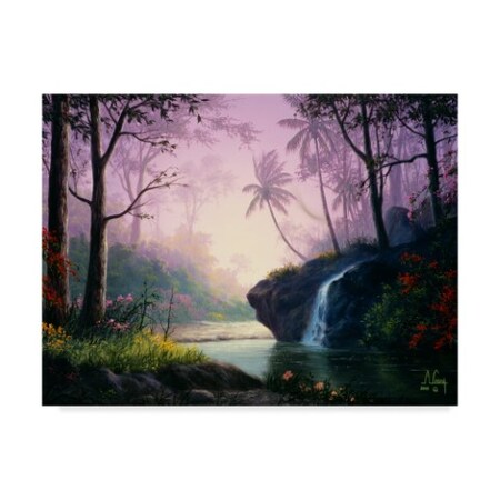 Anthony Casay 'Tropical Landscape 7' Canvas Art,24x32